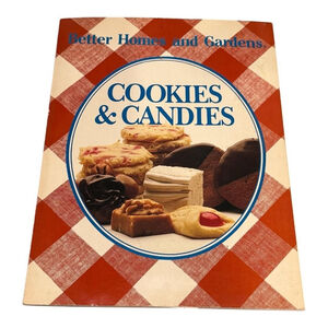 Better Homes And Gardens Cookies & Candies PB 1987 USA Baking Candy Cookbook